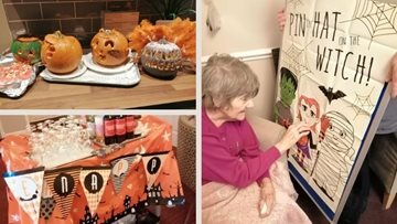 Halloween for West Midlands care home Residents